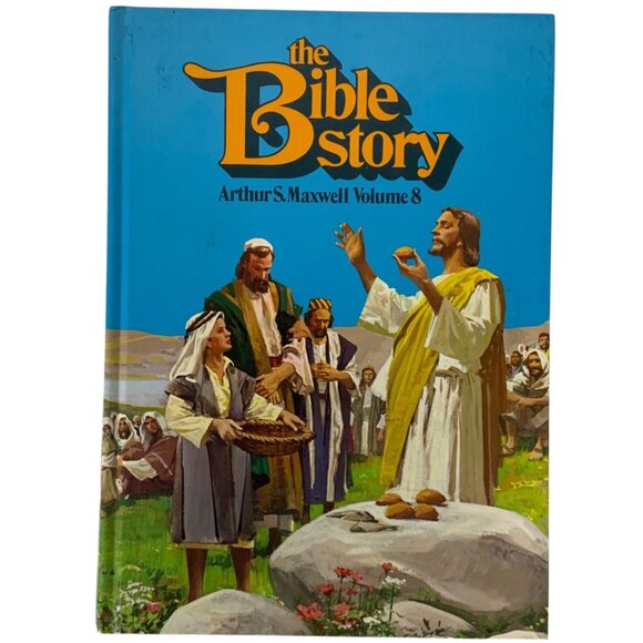 The Bible Story By Arthur S Maxwell Volume 8 Hardcover 1980 - Picture 1 of 8